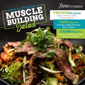 Muscle Building Salads - Steak Salad