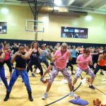 Group working out with Jillian Michaels