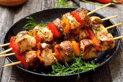 Chicken kababs